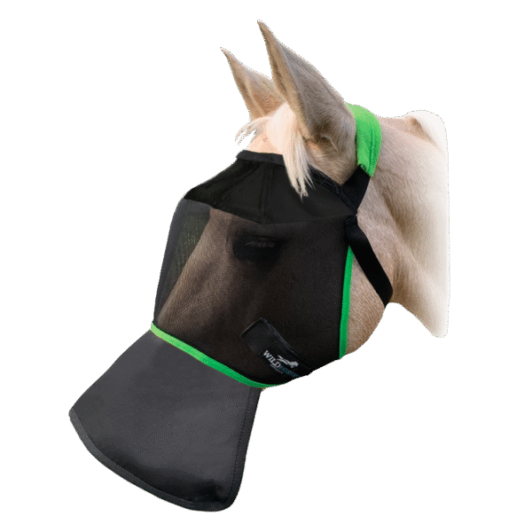 FV21/41/NG  - Horse Fly Veil with Ultimate UV INSERT & Nose Guard