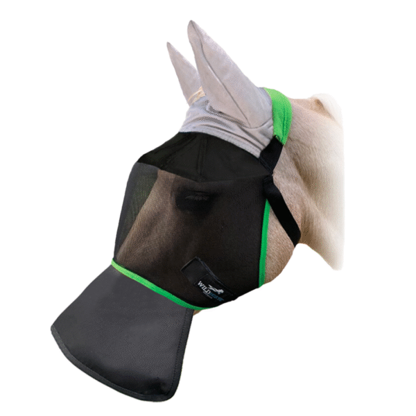 FV25/45/NG  - Horse Fly Veil with UV INSERT, Ultimate Nose Guard & Ears